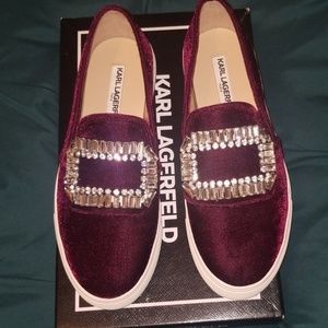 Karl Lagerfeld womens 7.5 (true to size) slip on